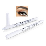 Lápis Para Olhos A Prova D'água Fenzza Makeup - Maquiagem Cor Branco Efeito Mate
