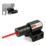 Laser Sight Óptico Mira Tática Vermelho Bateria 