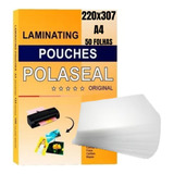 Lassane Kit 50un Pouch A4 220x307mm Brilhante Termo