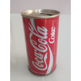 Lata Antiga Coca Cola De Ferro Anos 80