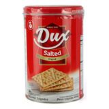 Lata Biscoitos Cracker Dux Salted Original Importado - 454g