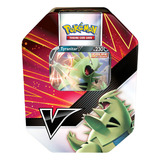 Lata Carta Pokémon Astros Cintilantes Tyranitar V Ee9 Copag