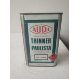 Lata De Thinner Audi Paulista Antiga 