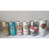 Lata Vazia Antiga Cerveja Importadas Faxe, Dab, Sanwald.. 95