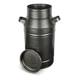 Latão De Leite Antigo Decorativo Metal Galvanizado 34 Cm