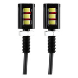 Led Para Placa Moto Carro Parafuso 3 Chip Led 2pçs