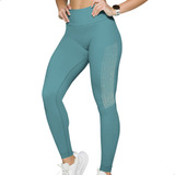 Legging Academia Poliamida Com Microfuros Sem Costura Selene