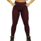 Legging Bolha Grossa Disfarça Celulite Tecido Texturizado