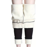 Legging Frio Neve Térmica Plus Size Grossa Peludo Flanelado 
