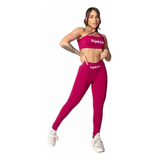 Legging Hipkini Athleisure Bordô Com Silk