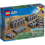 Lego 60205 Cidade Trilhos Retas Curvas Construção 20 Pçs 