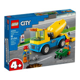 Lego Cidade 60325 City Caminhão De Misturar Cimento 4+ Anos Quantidade De Peças 85