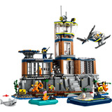 Lego City - Ilha Da Prisão Da Polícia - 60419 Quantidade De Peças 980 Versão Do Personagem 3 Policiais,4 Bandidos,cachorro