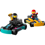 Lego City 60400 Karts E Pilotos De Corrida
