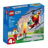Lego City Helicóptero Dos Bombeiros 53 Peças 60318 Quantidade De Peças 53