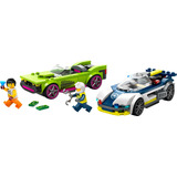 Lego City Perseguição De Carro Da Policia E Muscle Car 60415