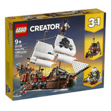 Lego Creator 31109 Navio Pirata 3 Em 1