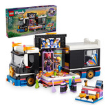 Lego Friends 42619 - Ônibus Turnê Musical De Estrela Do Pop