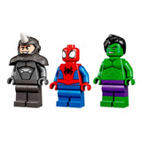 Lego Marvel Confronto Hulk Contra Rinoceronte - 10782 Quantidade De Peças 110