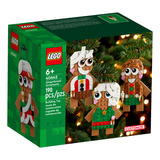 Lego Natal 40642 - Enfeites De Biscoito De Gengibre