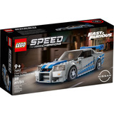 Lego Speed Champions 76917 Nissan Skyline Gt-r 319 Peças Em Caixa