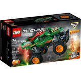 Lego Technic Monster Jam Dragon Com Unidade 2 Em 1, 217 Unidades