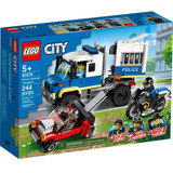 Lego Transporte De Prisioneiros Da Polícia Quantidade De Peças 244