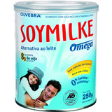 Leite De Soja Soymilke Ômega 3 Sem Açúcar/lactose Lata 250g