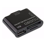 Leitor Adaptador Usb Samsung Tablet Galaxy Tab Otg 5 Em1