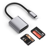 Leitor Cartão Sd Ms Memory Stick Pro Duo P/ iPhone Lightning
