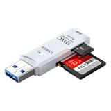 Leitor De Cartão Adaptador 5gbps Micro Sd / Sdxc Usb 3.0