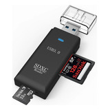 Leitor De Cartão Usb 3.0 Adaptador Micro Sd / Sdxc 5gbps