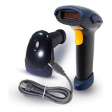 Leitor De Código De Barras Com Fio Laser Scanner Usb 110/220