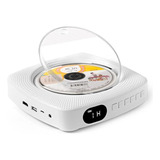 Leitor De Dvd/cd Portátil Retrô Com Controle Remoto, Bt, Fm,