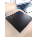 Leitor E Gravador De Cd Dvd Externo Via Usb Portátil