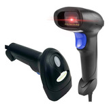 Leitor Goldensky Gs-j31qr Code Código De Barras Com Fio Usb 1d2d Laser Danfe Cor Preto