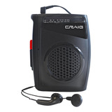 Leitor/gravador De Cassetes Estéreo Craig Com Fones De Ouvid