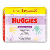 Lenços Umedecidos Huggies One & Done 4 Unidades