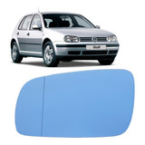 Lente Azul Base Retrovisor Golf 2000 2001 2002 Esquerdo Asf