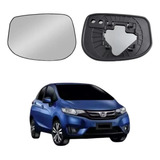 Lente Base Retrovisor Honda New Fit 2009/2013 Lado Esquerdo
