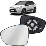Lente Base Vidro Espelho Retrovisor Citroen C3 Original