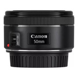 Lente Canon Ef 50mm F/1.8 Stm Cor Preto