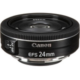 Lente Canon Ef-s 24mm F/2.8 Stm + Nf-e **