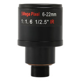 Lente Cctv 1/2,5 Polegadas 6-22 Mm 5 Mp Lente Varifocal F1 C