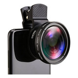 Lente Celular Câmera Macro 12.5x E Super Ângulo Amplo 0.45x