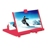 Lente De Aumento Tela 3d Suporte Ampliadora Zoom Celular