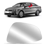 Lente Espelho P/ Retrovisor Jetta Ano 2011 A 2018 C/base Le