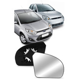 Lente Espelho Retrovisor Direito Ford Fiesta 2003/2014 7418