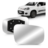 Lente Espelho Retrovisor Uno 10 11 2012 2013 2014 2015 2016