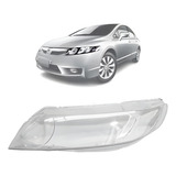 Lente Farol New Honda Civic 2006 2007 2008 2009 2010 2011